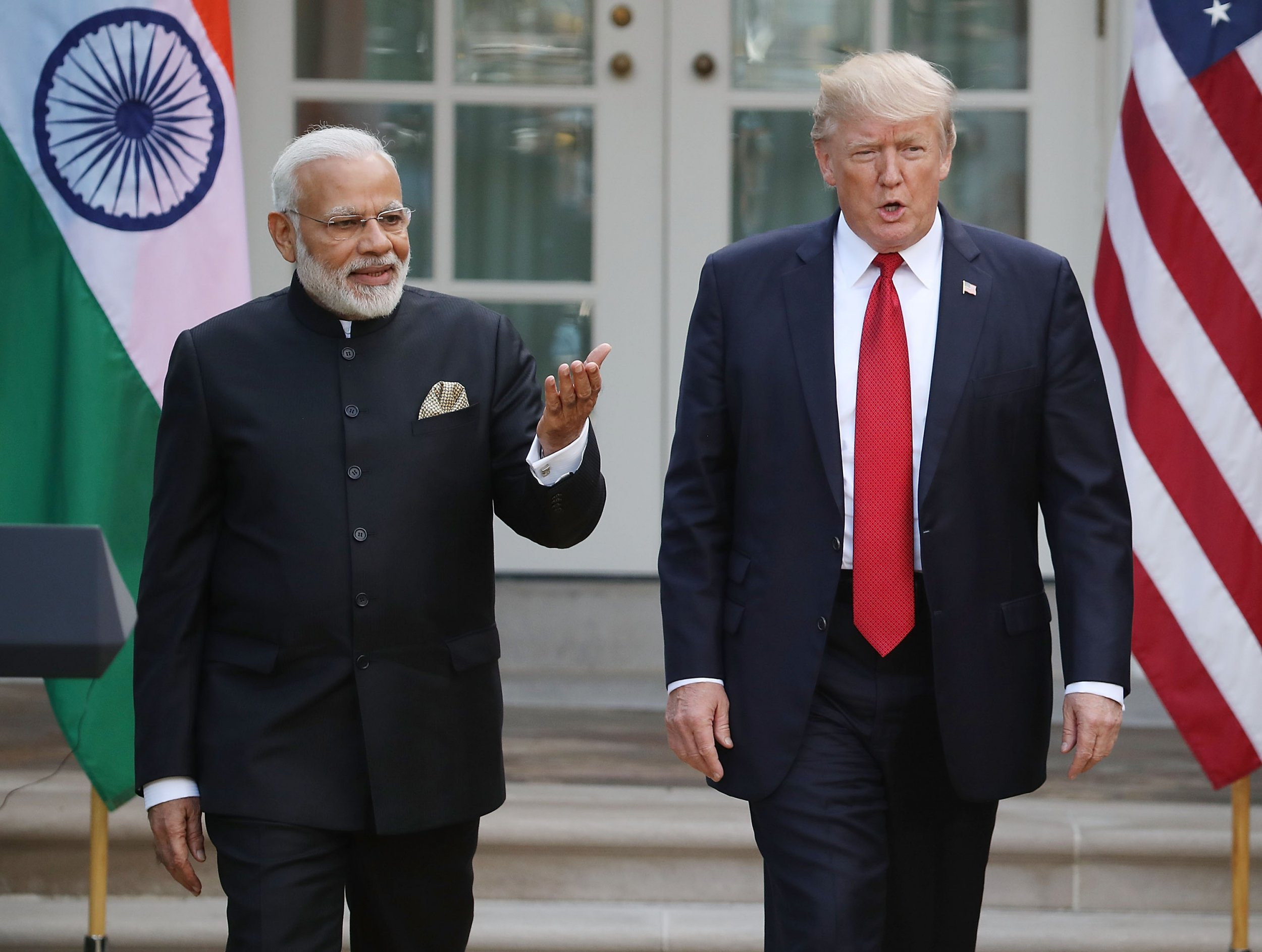 Trampın zənglərinə Modi cavab verməyib