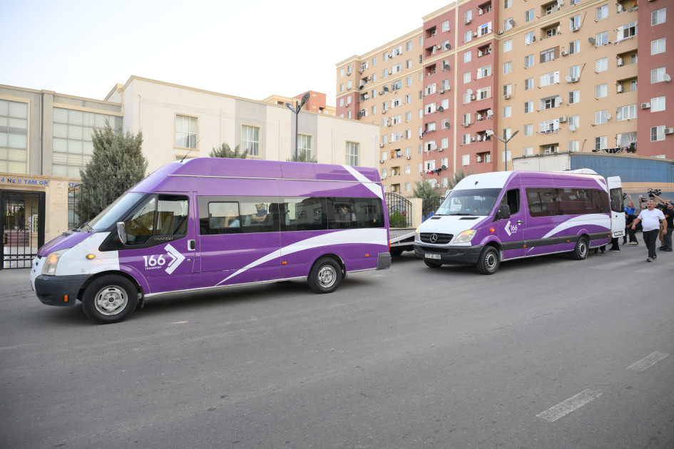Ağdam rayonunun Xıdırlı kəndinə növbəti köç karvanı yola salınıb
