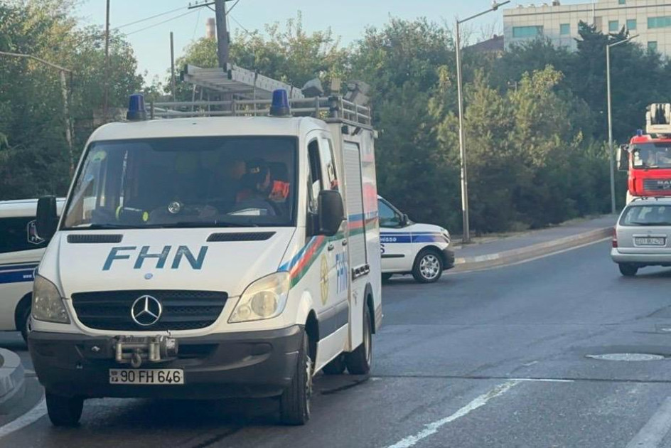 Bakıda mənzildə partlayış olub, xəsarət alan var