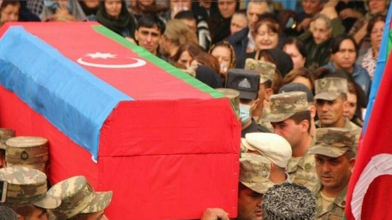 I Qarabağ müharibəsində itkin düşmüş şəhid Rizvan Hacıyevlə vida mərasimi keçirilir