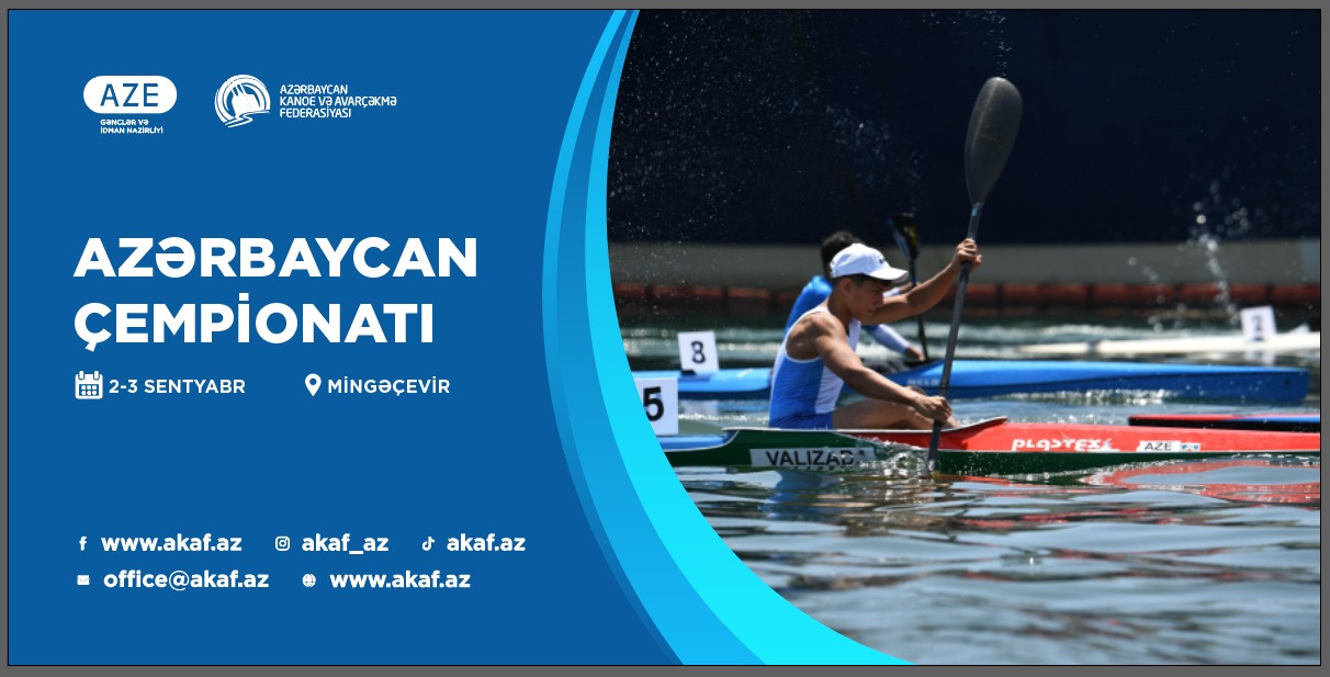 Akademik avarçəkmə, kayak və kanoe üzrə Azərbaycan çempionatı keçiriləcək
