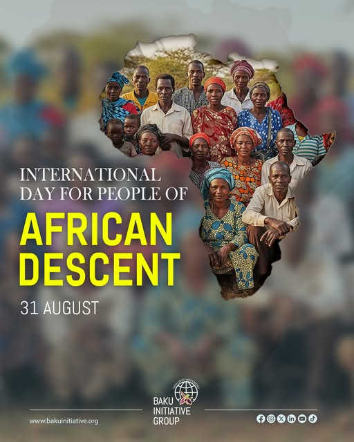 31 Avqust – Afrika mənşəli xalqların beynəlxalq günü: Tarixi zülmün ifşası və Azərbaycanın ədalətli mövqeyi