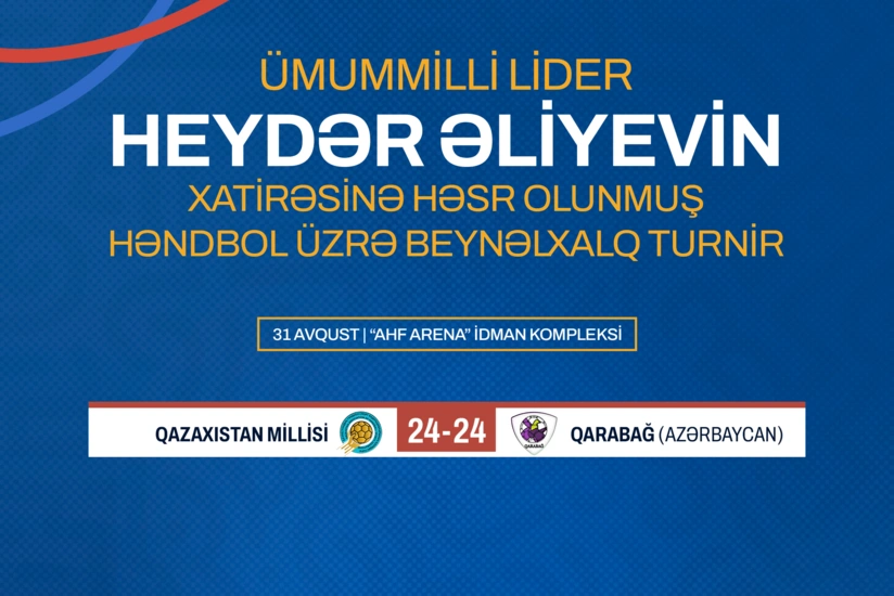 "Qarabağ" həndbolçuları Qazaxıstan millisi ilə heç-heçə edib