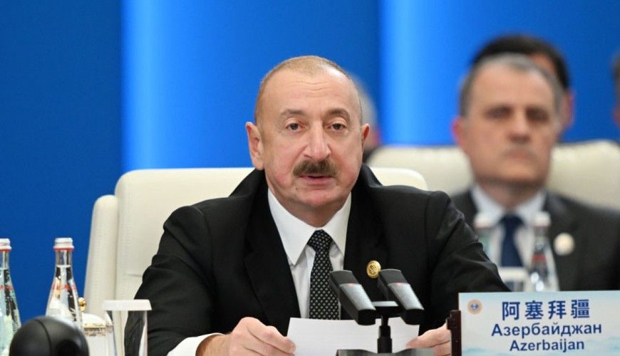 Prezident İlham Əliyev: Azərbaycan-Çin əlaqələri son iki ildə keyfiyyətcə yeni mərhələyə yüksəlib