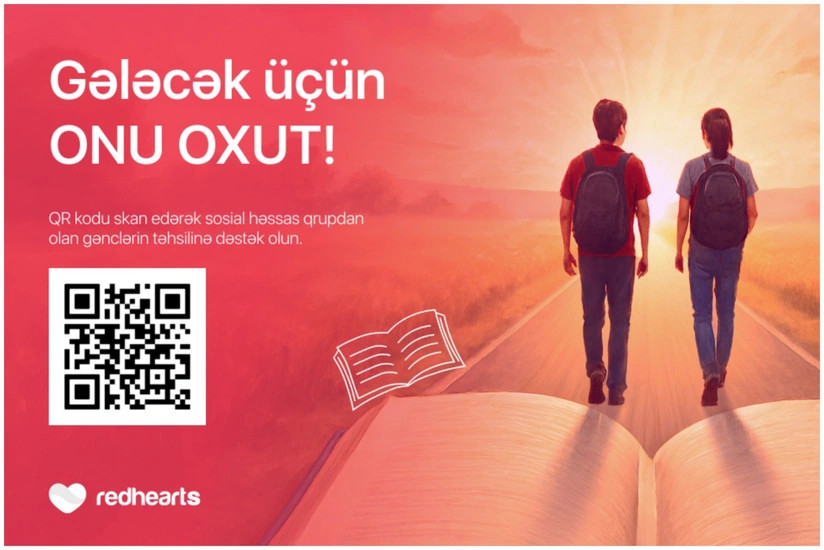 Qırmızı Ürəklər Fondu Beynəlxalq Xeyriyyəçilik Gününü xüsusi aksiya ilə qeyd edir