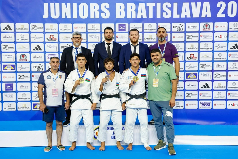 Azərbaycan millisi Avropa çempionatını 3 medalla tamamlayıb