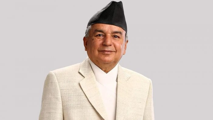 Nepal Prezidenti istefa verib