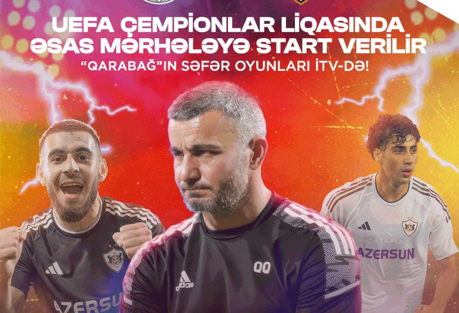 “Qarabağ”ın Çempionlar Liqasındakı səfər oyunları bu televiziyada yayımlanacaq