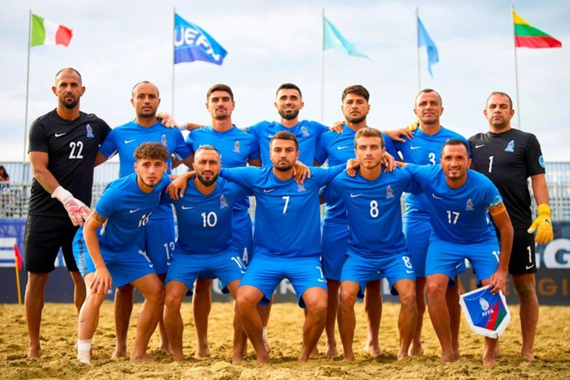 Azərbaycanın çimərlik futbolu üzrə millisi Avropa çempionatında 3-cü yeri tutub