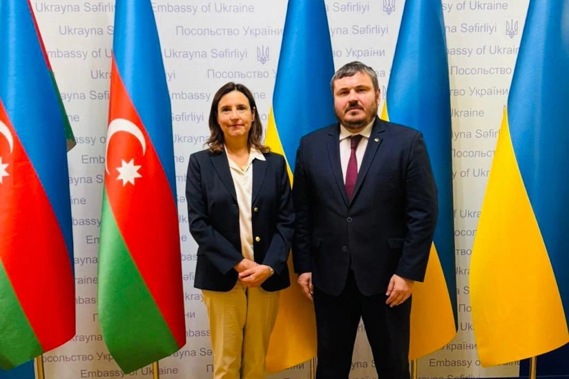 Bakıda Ukrayna və Aİ səfirləri Kiyev-Brüssel əməkdaşlığını müzakirə ediblər