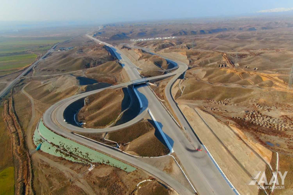 Horadiz–Cəbrayıl–Zəngilan–Ağbənd yolunun tikintisi 95% icra olunub