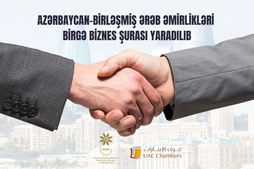 Azərbaycan və BƏƏ arasında Birgə Biznes Şurası yaradılıb