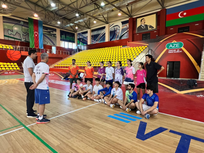 Azərbaycan badmintonçuları III MDB Oyunlarına Astarada hazırlaşırlar