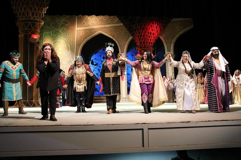 Üzeyir Hacıbəyli festivalı çərçivəsində "Şah İsmayıl" operası nümayiş olunub