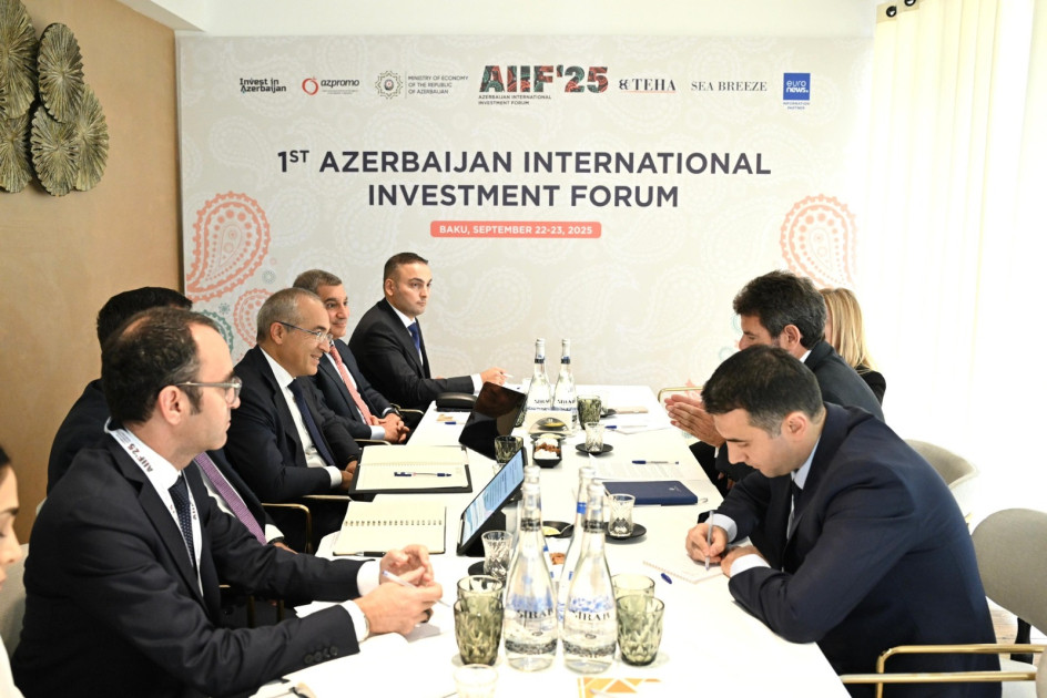 AYİB-in Qafqaz üzrə regional direktoru ilə görüş keçirilib