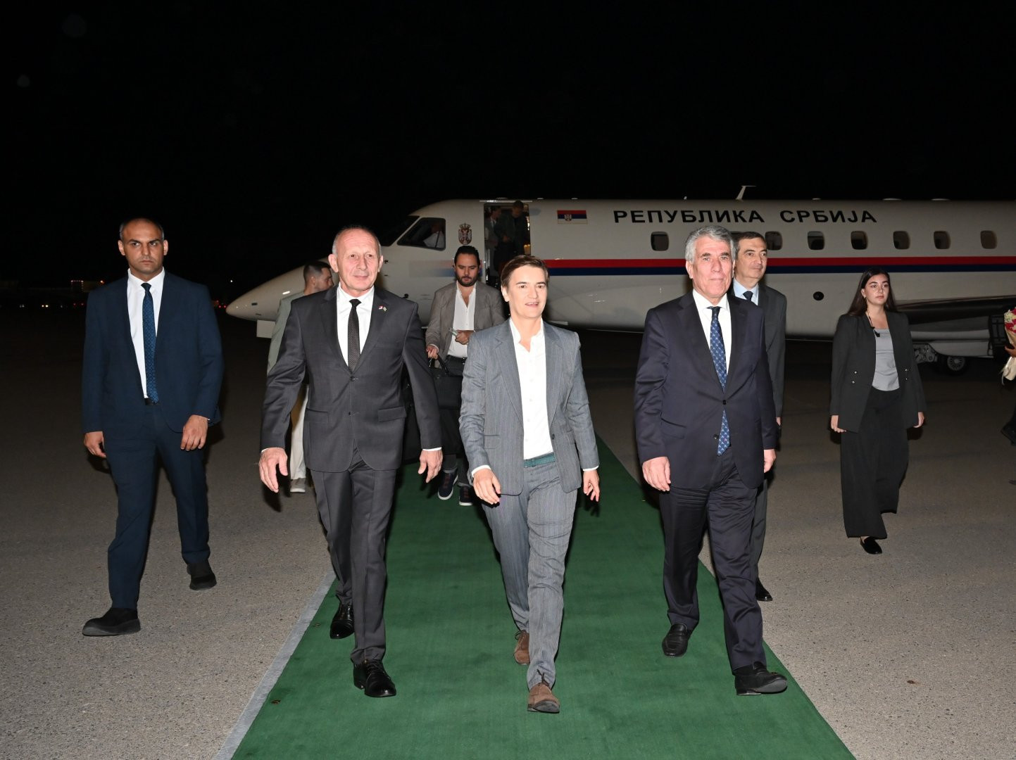 Serbiya Milli Assambleyasının sədri ölkəmizə səfərə gəlib