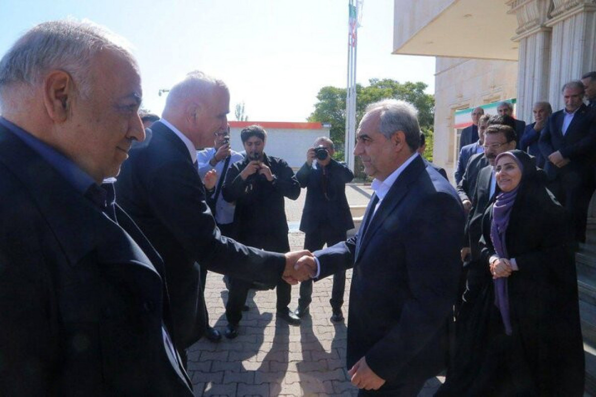 Şahin Mustafayev Təbrizə səfər edib