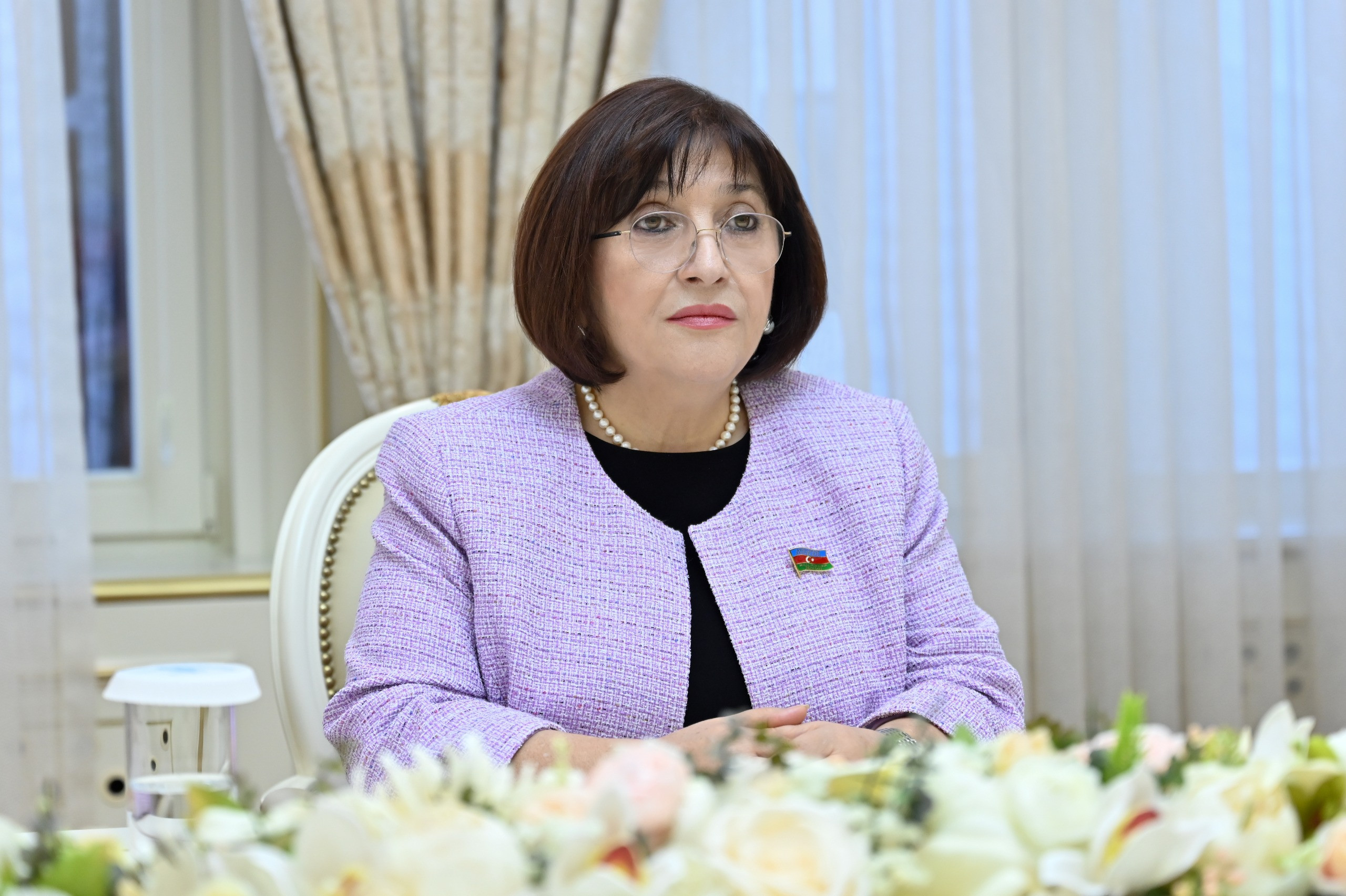 Sahibə Qafarova Polşanın Azərbaycandakı səfiri ilə görüşüb