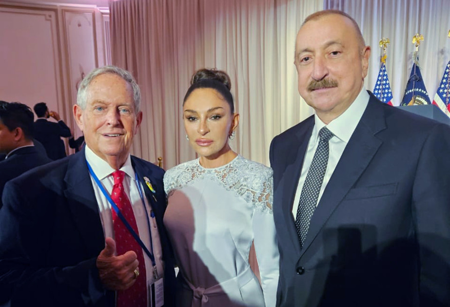 Prezident İlham Əliyev və birinci xanım Mehriban Əliyeva BMT Baş Assambleyasının 80-ci sessiyası ilə əlaqədar rəsmi qəbulda iştirak ediblər