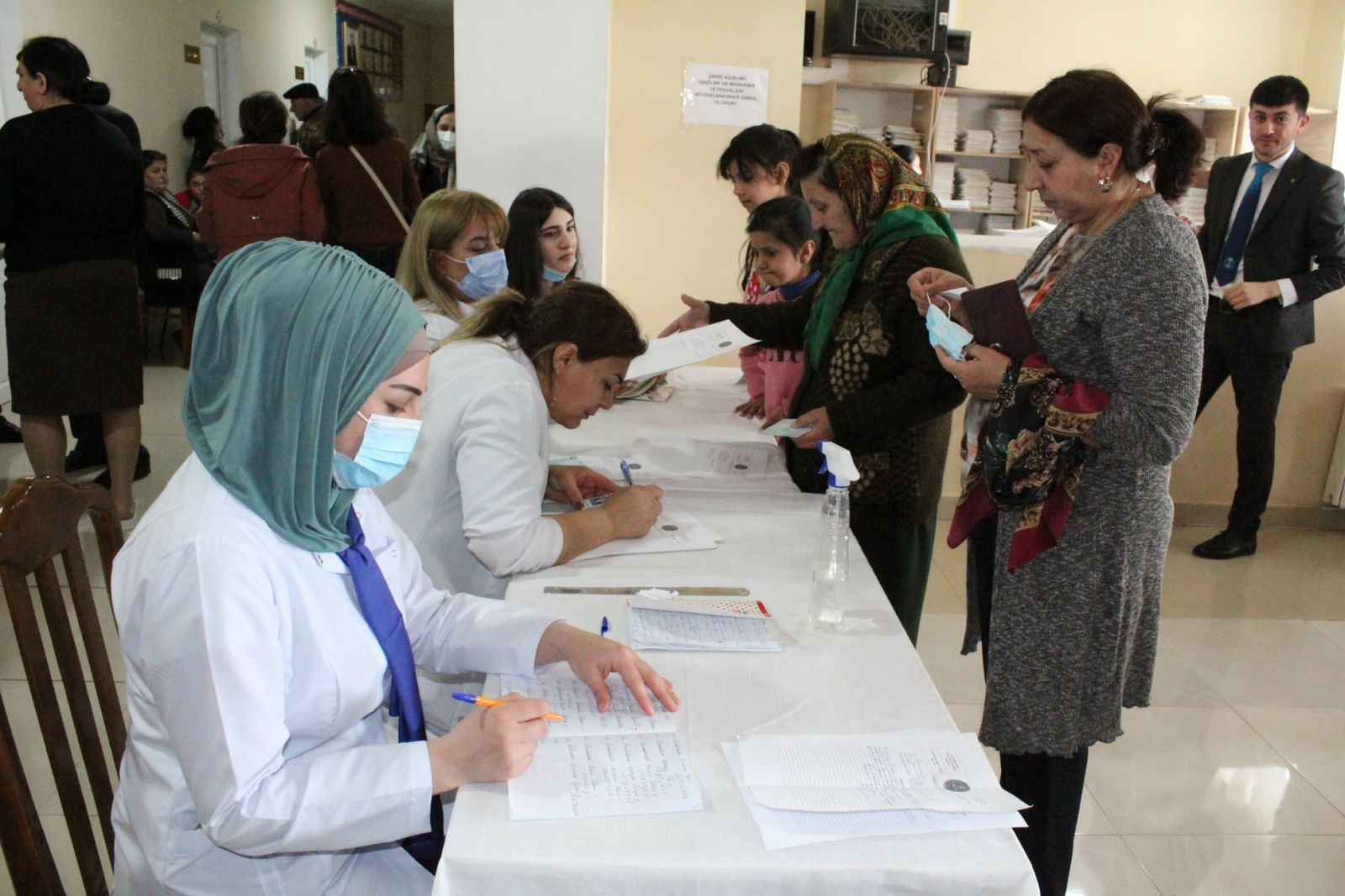 Qusarda qadınlar üçün səyyar tibbi aksiya keçirilib