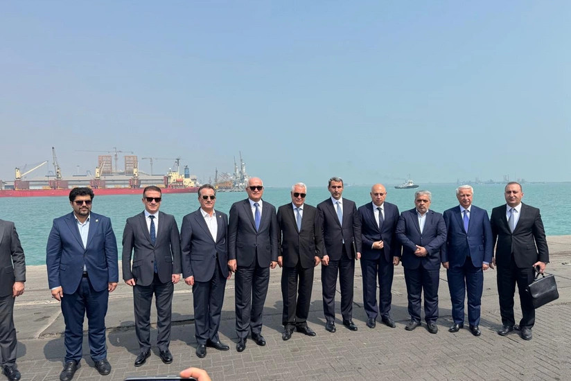 Azərbaycan nümayəndə heyəti İranın Bəndər Abbas limanında olub