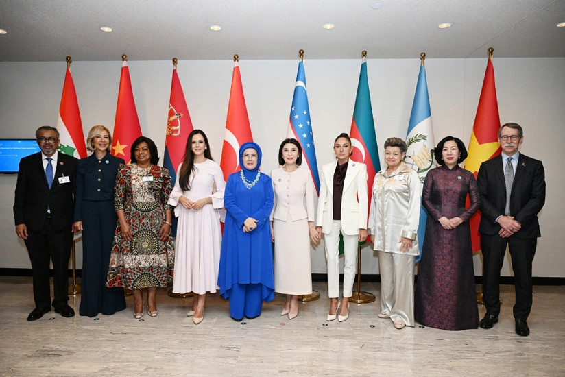 Mehriban Əliyeva BMT Baş Assambleyası çərçivəsində xüsusi sessiyada iştirak edib