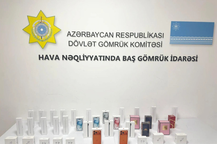 Azərbaycan gömrüyü mobil telefonların sərnişinlərə paylanmaqla ölkəyə keçirilməsinin qarşısını alıb