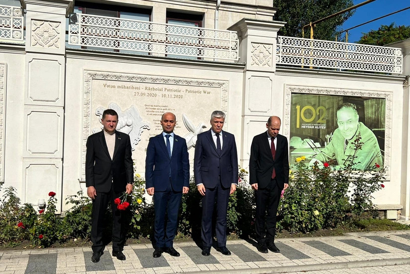 Azərbaycanın Moldovadakı səfirliyində Vətən müharibəsi şəhidlərinin xatirəsi anılıb