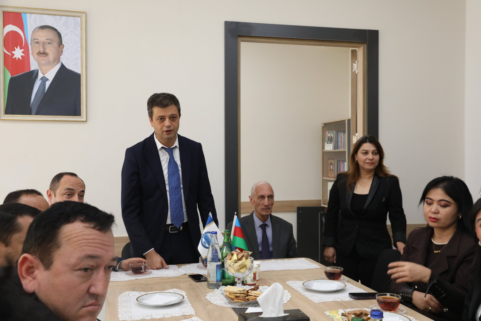 Özbəkistanlı media nümayəndələri ilə Bakı Dövlət Universitetində görüş keçirilib