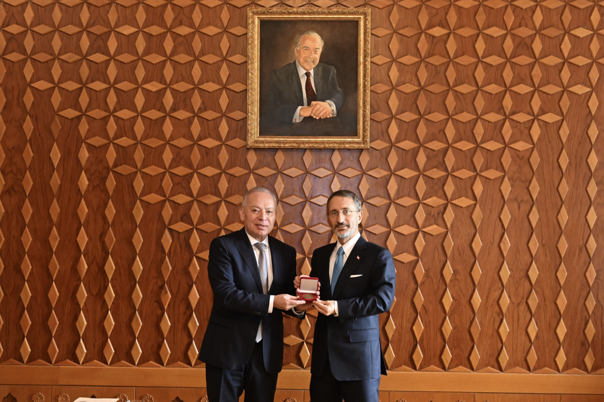 Fahrettin Altun Azərbaycanda səfərdədir
