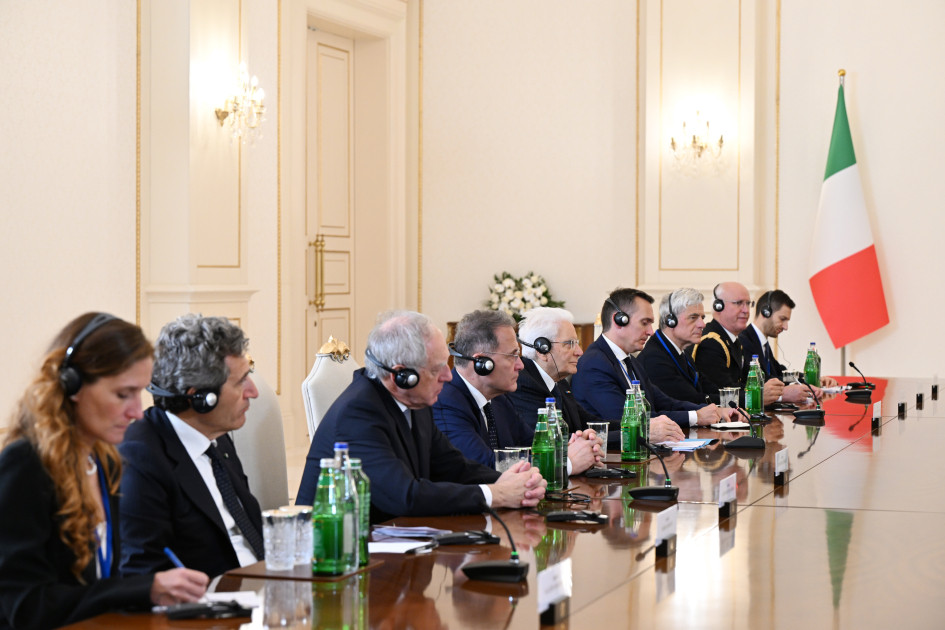 Biz xüsusilə də ölkələrimiz arasındakı strateji tərəfdaşlığa mühüm dəyər veririk - Sercio Mattarella