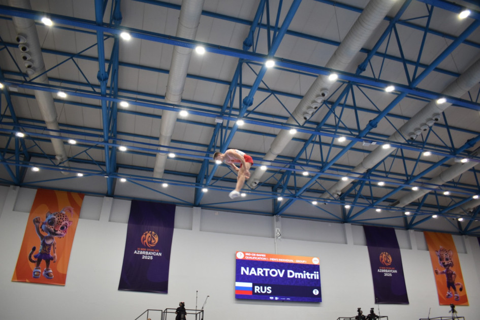 Azərbaycanın 4 gimnastı batut gimnastikası üzrə yarışın finalına vəsiqə qazanıb
