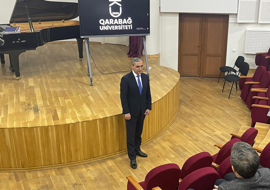 Qarabağ Universitetində “Ustad dərsləri silsiləsi” layihəsinə başlanılıb