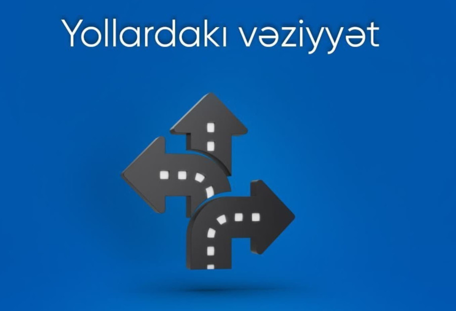 Bakıda bir sıra yollarda nəqliyyatın hərəkətində sıxlıq yaranıb