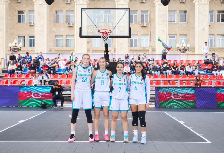 Azərbaycanın qızlardan ibarət 3x3 basketbol milisi III MDB Oyunlarında gümüş medal qazanıb -