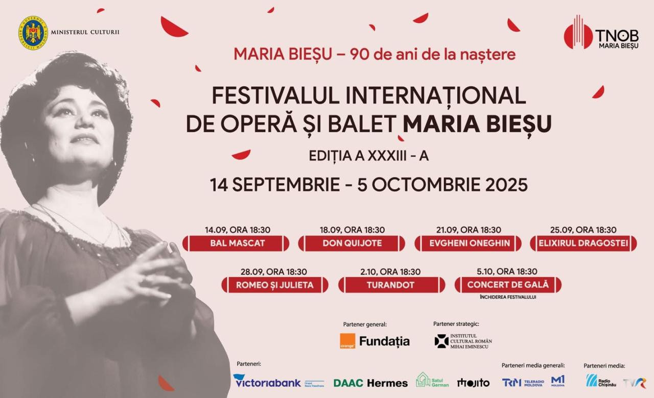 Moldovada 33-cü Beynəlxalq Opera Festivalı baş tutub