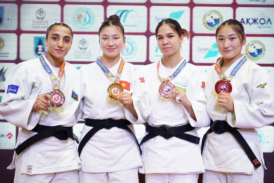 Aktauda keçirilən Açıq Asiya Turnirində cüdoçularımız 6 medal qazanıblar