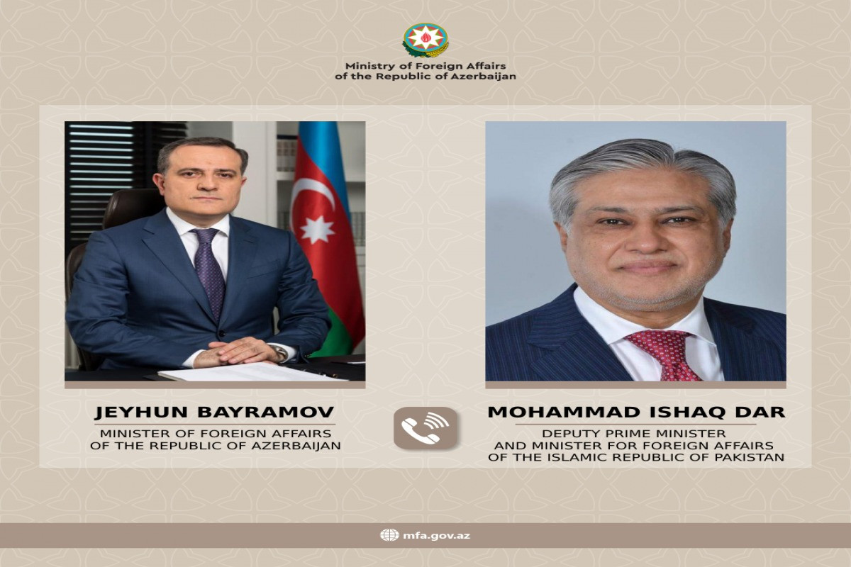 Azərbaycan və Pakistan XİN başçıları Yaxın Şərqdəki vəziyyəti müzakirə edib