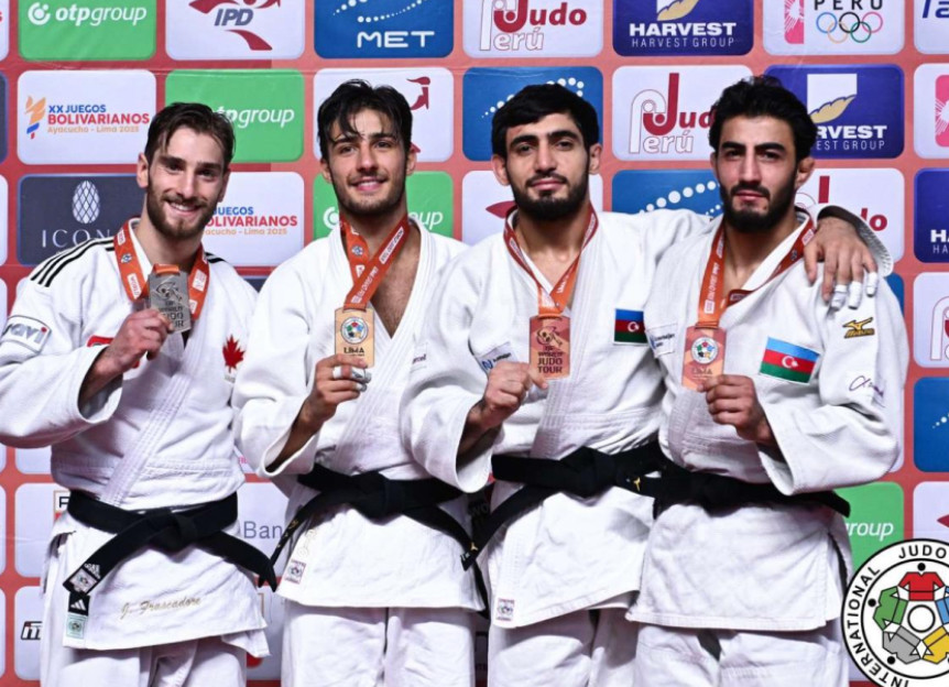 Azərbaycan cüdoçuları Perudakı Qran-Prinin ilk günündə 4 medal qazanıblar