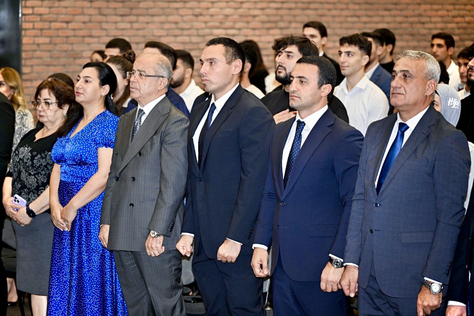 “Təhlükəsiz idman - hamı üçün” mövzusunda keçirilən kurs iştirakçılarına sertifikatlar təqdim edilib