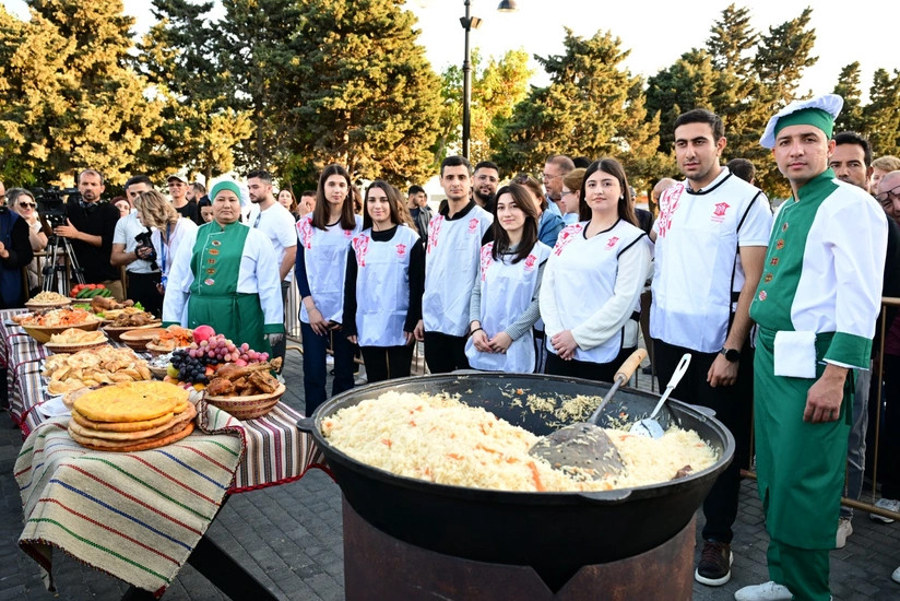 Dənizkənarı Milli Parkda Türkmənistanın mətbəx mədəniyyətinin təqdimatı olub