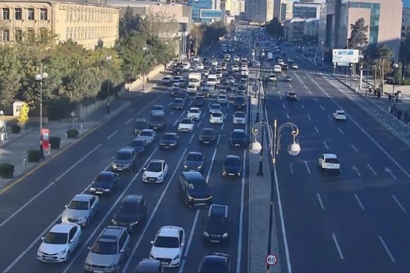 Bakıda 25 istiqamətdə tıxac var