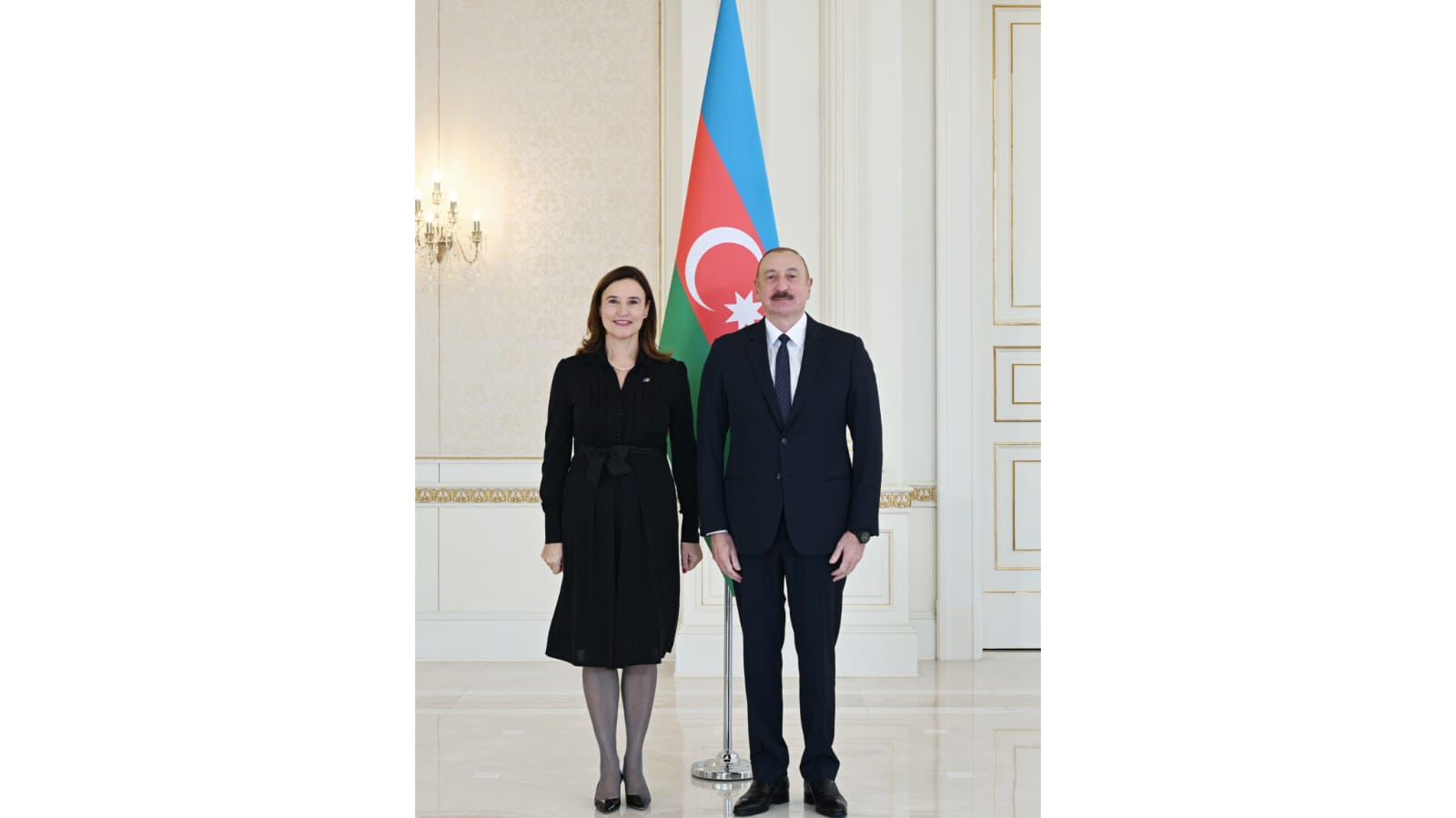 Prezident İlham Əliyev Aİ-nin yeni səfirinin etimadnaməsini qəbul edib