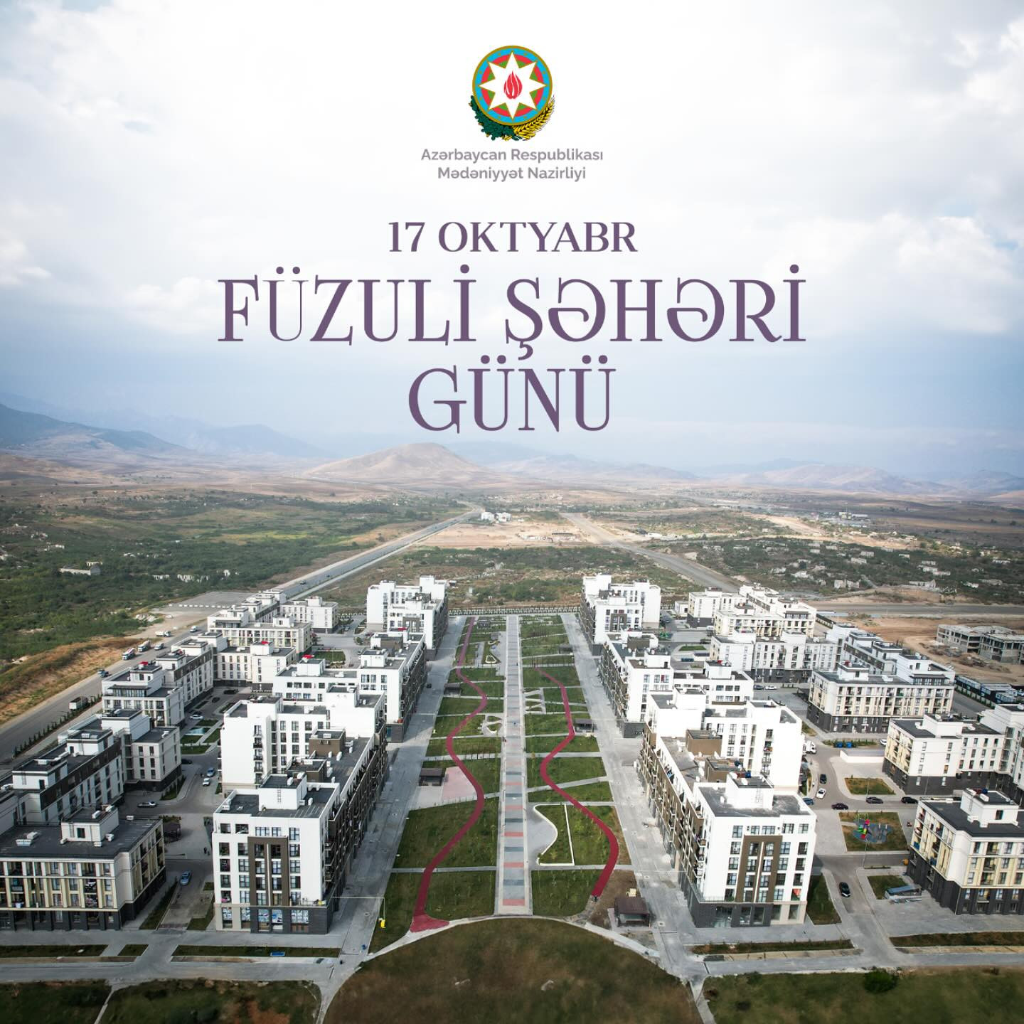 Bu gün Füzulinin işğaldan azad olunmasından beş il ötür