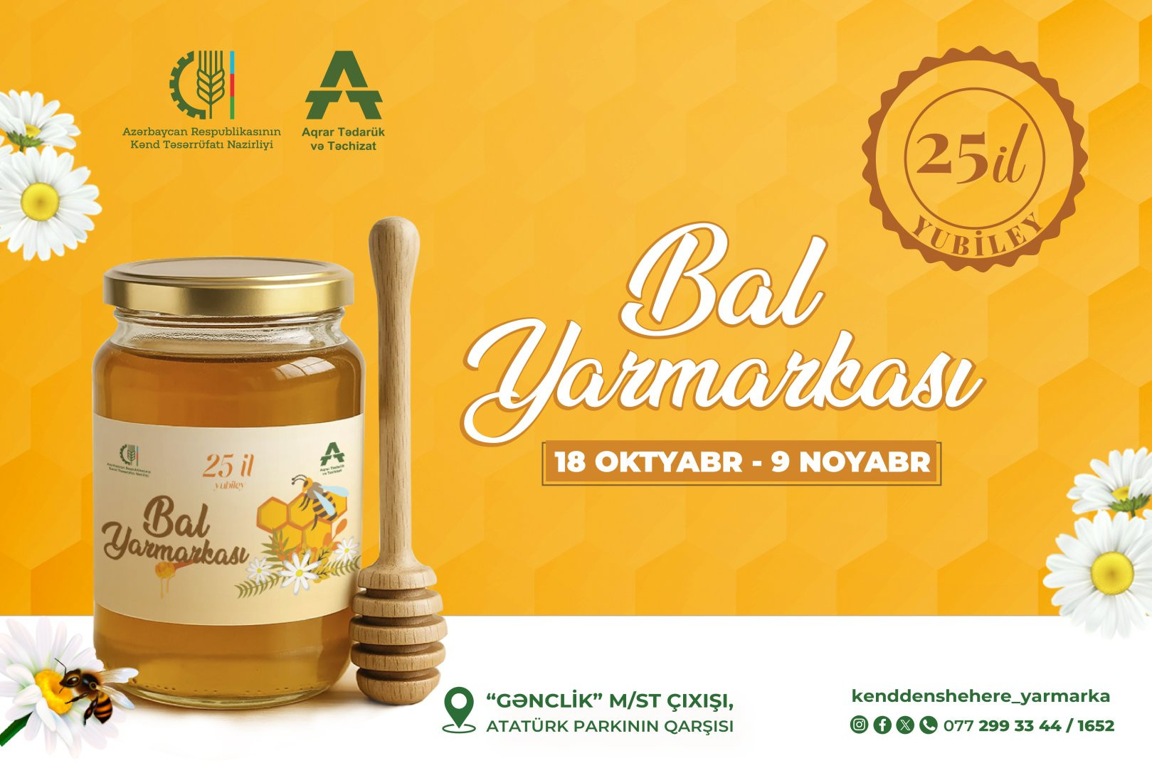 Sabahdan Bakıda bal yarmarkası başlayır