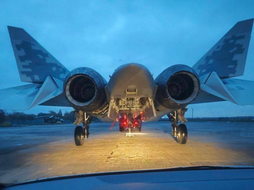 Rusiyanın Su-57 qırıcısının aydın görüntüsü yayılıb
