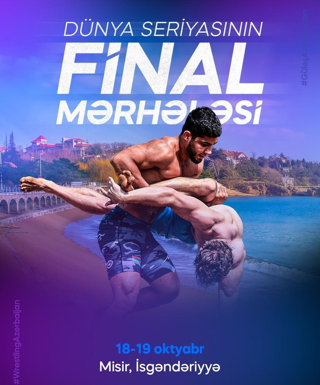 Azərbaycanlı güləşçilər Dünya seriyasının final mərhələsində yarımfinala yüksəliblər