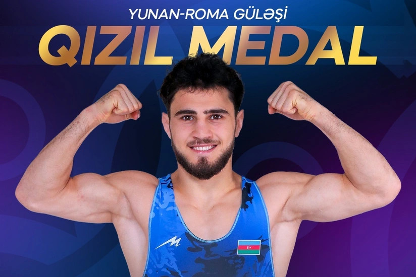 Azərbaycan güləşçisi dünya çempionatının qalibi olub
