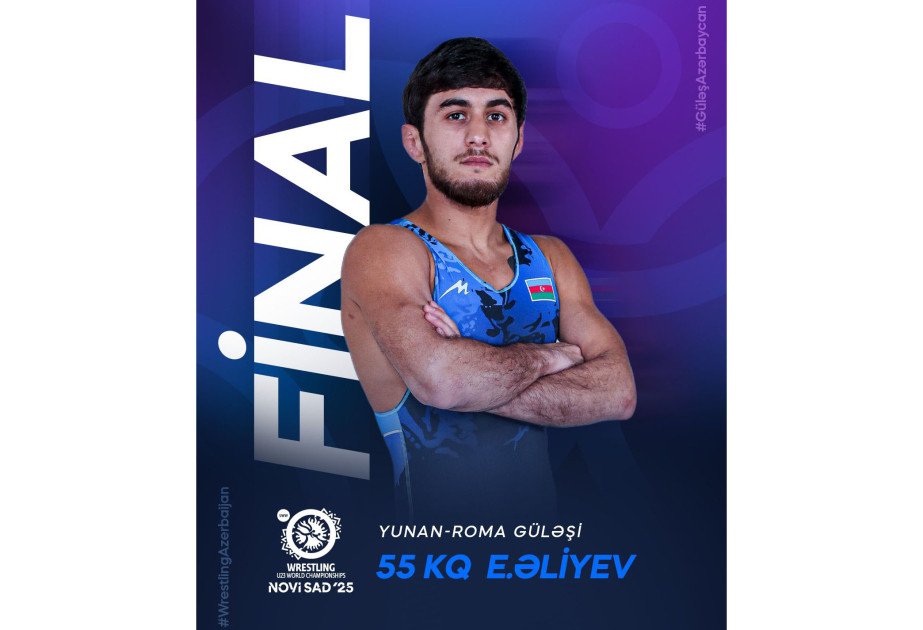 Azərbaycanın yunan-Roma güləşçisi dünya çempionatının finalına yüksəlib
