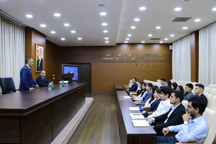 BDU-nun magistrləri Baş Prokuror yanında Korrupsiyaya qarşı Mübarizə Baş İdarəsində olub